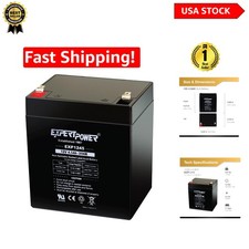 12V 4.5 Amp Sealed Lead Acid Battery for Reliable Security Applications
