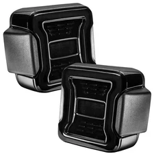 ORACLE LIGHTING 18- Jeep Wrangler JL LED Tail Lights Black 5852-504
