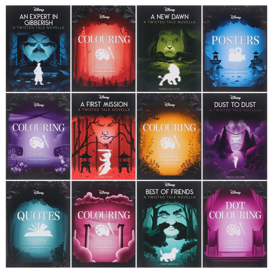 Disney Advent Calendar Twisted Tales With 24 Books Paperback Box Set - Ages 12+ - Image 4 of 4