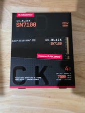 WD 4TB WD BLACK SN7100 NVMe PCIe 4.0 M.2 Gen4 SSD 7000MB/s WDS400T4X0E