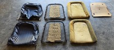 1964 Corvette Complete Original Seat Pair-leather Code Dk Blue