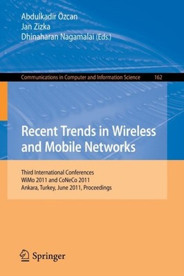 zcan - Recent Trends in Wireless and Mobile Networks   Third Internat - X555z