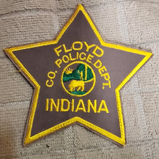 IN Floyd Indiana Co-Police Department Shoulder Patch