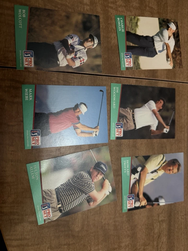 Juego completo de golf Pro 1991 PGA 1–285 – Treviño, parejas, Stewart, profesionales Foto 4 de 4