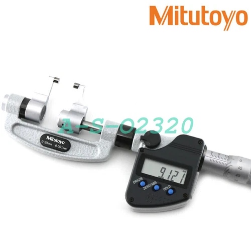 1 pcs Mitutoyo 343-251 Outside diameter micrometer 25-50mm (FedEx/DHL)
