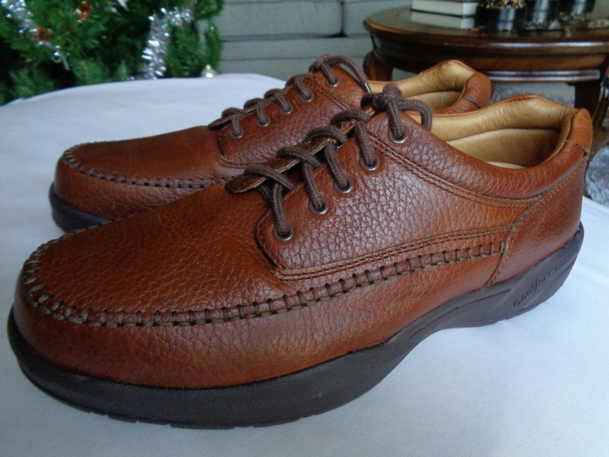 Dr Comfort Stallion 8020 Mens 13M Chestnut Leather Orthopedic Shoes NWB Dr. Comfort Stallion Men main image 2