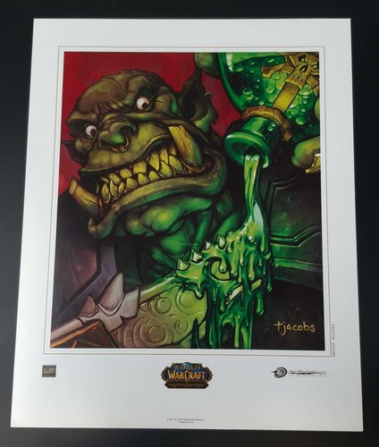 WoW TCG World of Warcraft ArtWork 2007 UDE Limited Edition - Deadly Poison
