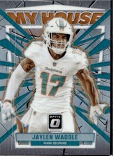 Jaylen Waddle - My House - 2023 Donruss Optic - Silver Prizm #11