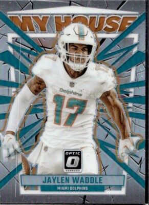 Jaylen Waddle - My House - 2023 Donruss Optic - Silver Prizm #11