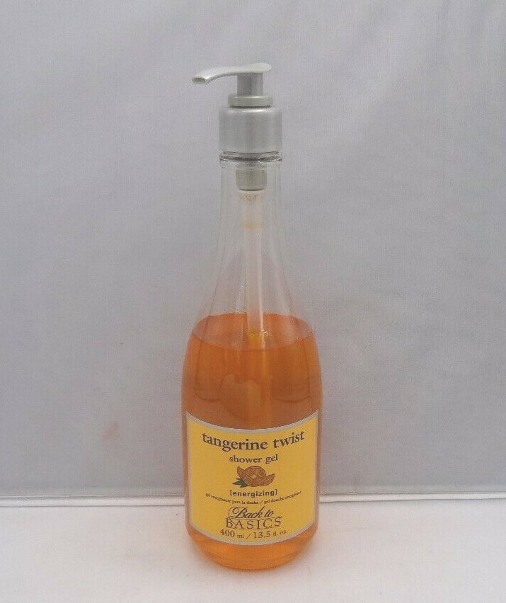Вернемся к основам: Бодрящий гель для душа Tangerine Twist, Полноразмерный, 13,5 унций