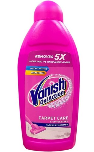 12,20€/L-6xVanish Teppichreinige Oxi Action–Teppichpflege–Staubsauger-Shampoo450