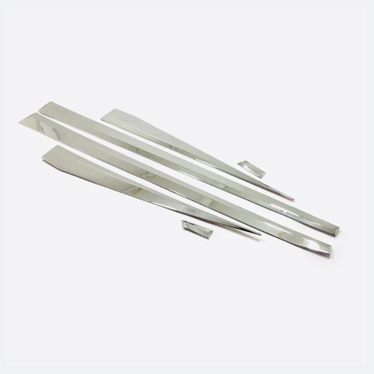 For Hyundai TUCSON 2022-2025 ABS outside door body side molding chrome trim 6pcs - Image 4 of 4
