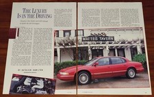 Chrysler New Yorker And Lhs Magazine Article Automobile Mag Luxury Driving