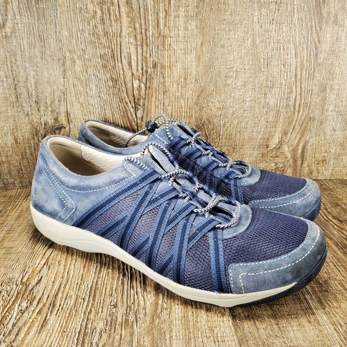 dansko honor blue suede