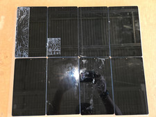 LOT OF 10 Samsung Galaxy Tab A7 Lite T227 Cracked Glass - Working Good LCD