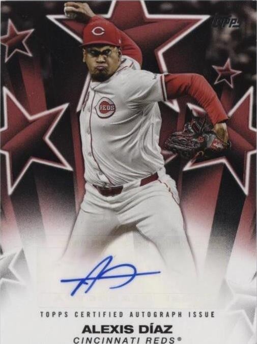 alexis diaz wbc autograph 75シリreds alexis diaz wbc autograph 75シリreds 2025 Topps Series 1