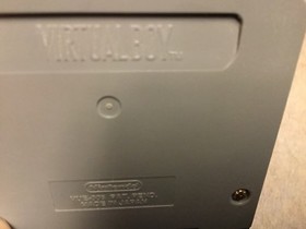 Virtual Boy Telero Boxer USA Version Made In Japan "Rare"