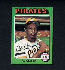 Al Oliver 1975 Topps - Pittsburgh Pirates #555 NM-MT