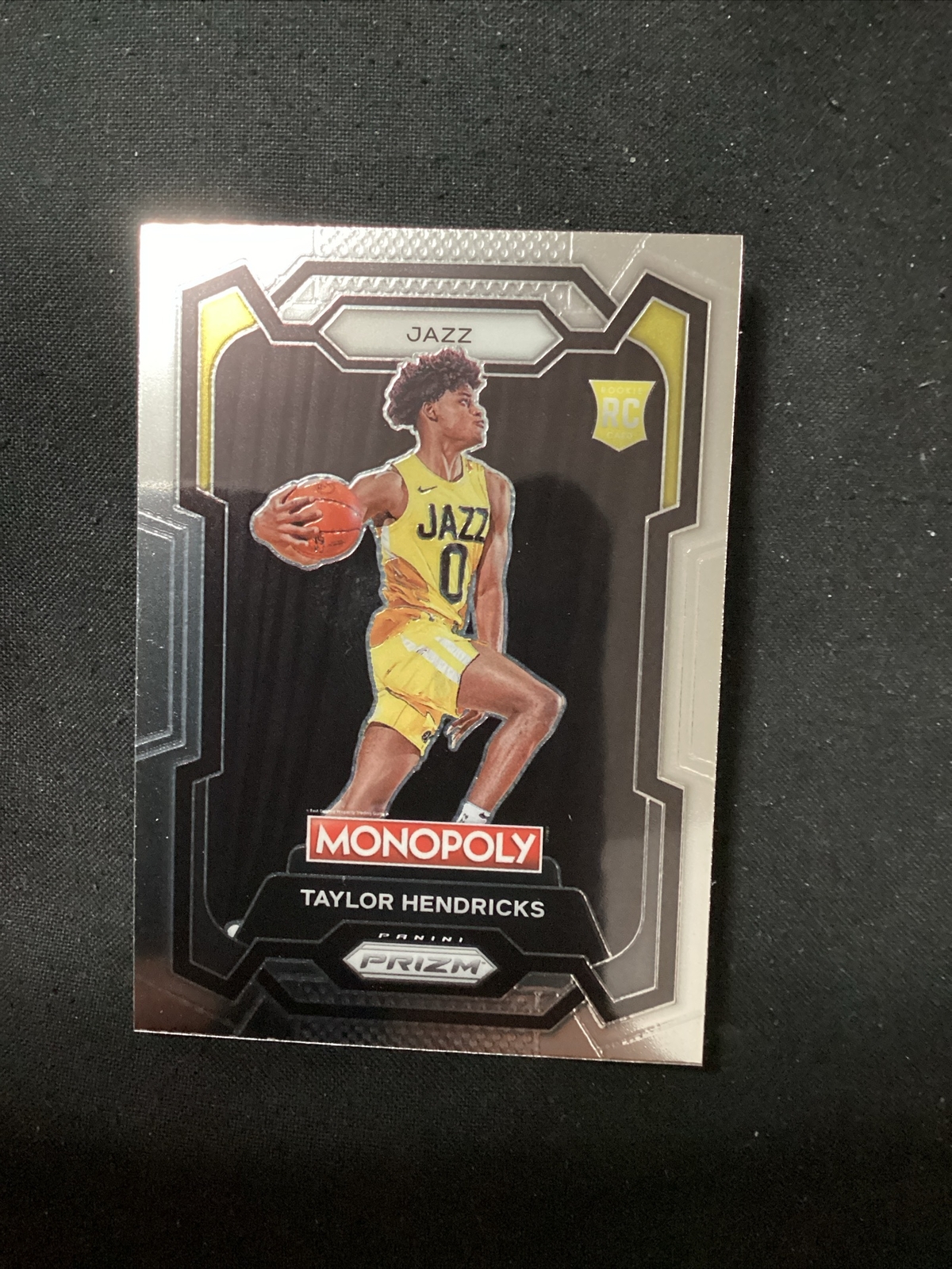2023-24 Prizm Monopoly #86 Taylor Hendricks Rookie                  JT58