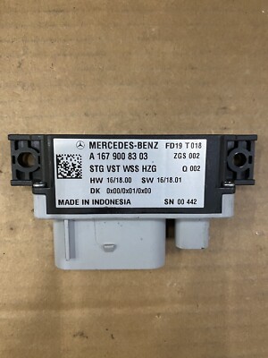 2022 MERCEDES-BENZ GLE GLS W167 STG VST WSS CONTROL MODULE 2022 MERCEDES-BENZ GLE GLS W167 STG VST WSS CONTROL MODULE