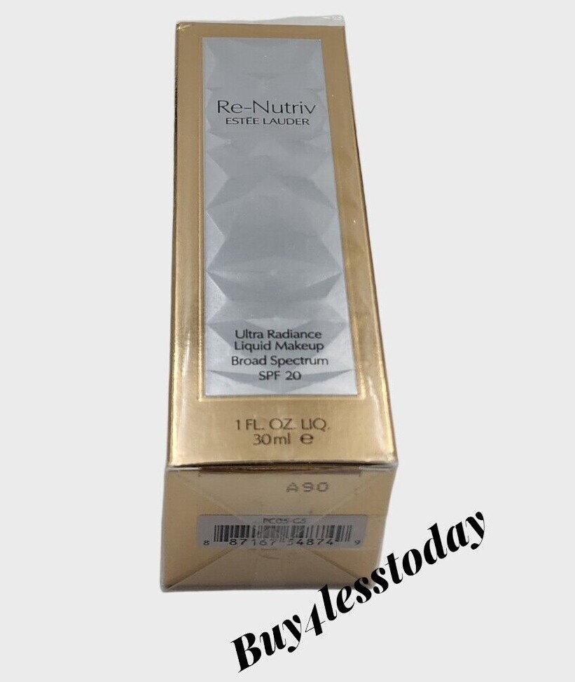 Estee Lauder Re-Nutriv Ultra Radiance Liquid Makeup SPF 20~1 oz