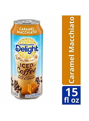 International Delight Caramel Macchiato Iced Coffee 15 oz ( Pack of 12 )