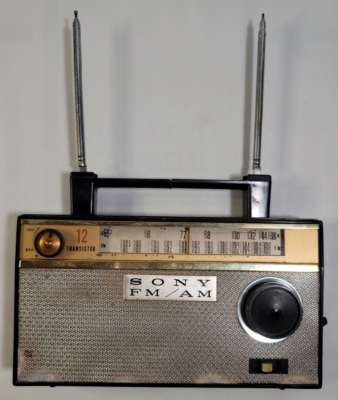Vintage 1959 Sony TFM-121 AM/FM 12 Transistor Radio | eBay