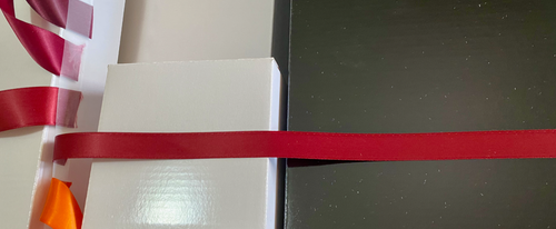 Double Face Satin Ribbon & Organza Satin Edged - Blue Red Orange+ 38mm 25mm 16mm - Picture 22 of 28