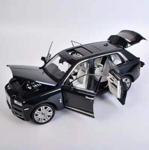 Rolls Royce Cullinan 1/18 Negro Colección Diecast Limitada Regalos - Imagen 2 de 4