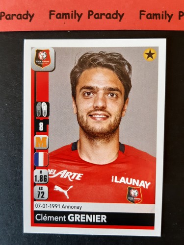 PLANCHE PANINI FOOTBALL 18 VIGNETTES RC STRASBOURG 1978 avec GRESS