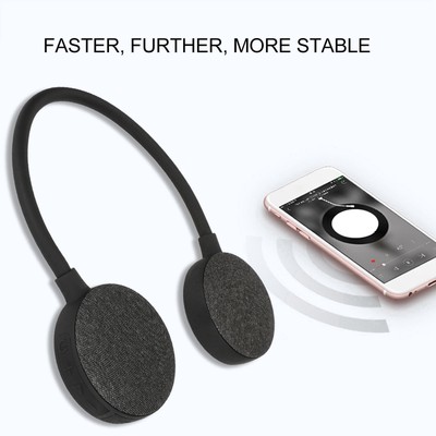 Neck Speaker Portable Wireless Wearable Stereo Handsfree Neckband BT Speaker Set