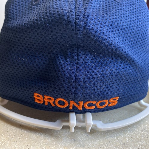 Denver Broncos New Era 39thirty Jersey Material Flex Fit Hat. Size M/L - Picture 4 of 10