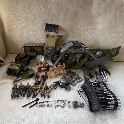 Lanard Toys The Corps HUGE LOT Accessories Soldiers Flying Fortress Battle Zone