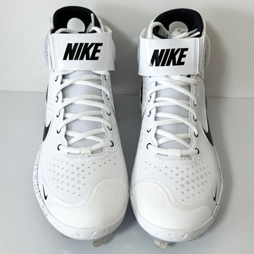 Nike Zapatos Alpha Huarache Elite 3 Medio Blanco Negro Béisbol CV3550-105/US7/UK6.5 - Imagen 4 de 8