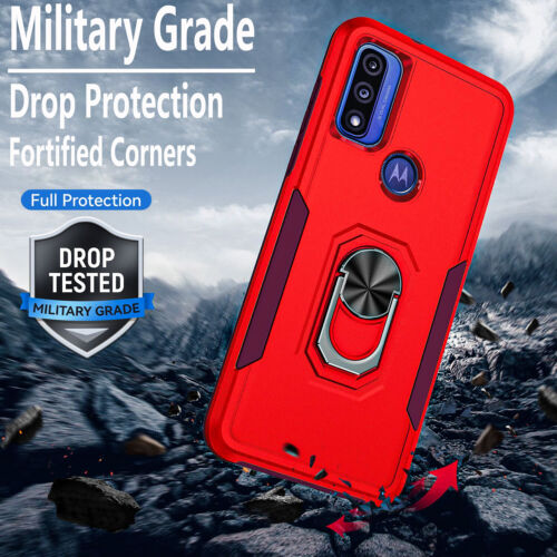 For Motorola Moto G Play 2023/Power 2022/G Pure Case Phone Cover +Tempered Glass - Picture 45 of 47