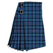 Traditional Scottish Fitzgerald Family Tartan Kilt   Handmade   100 Wool