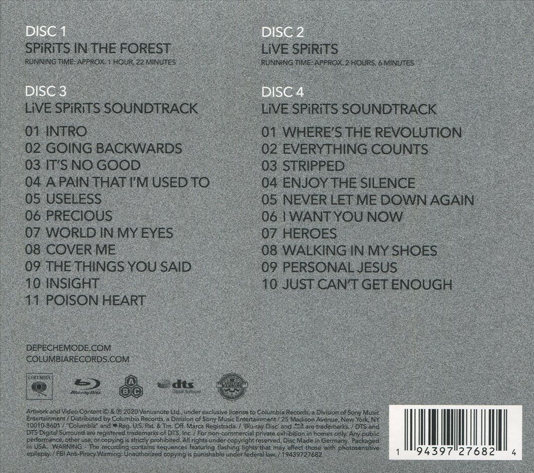 SPIRITS IN THE FOREST [3/27] * NEW CD
