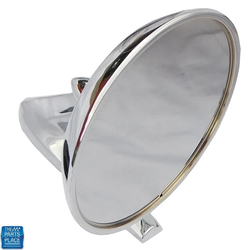 1964-1966 GTO LeMans Outside Mirror Non Remote Chrome LH Or RH Each