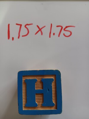 Fancy Block Letter H