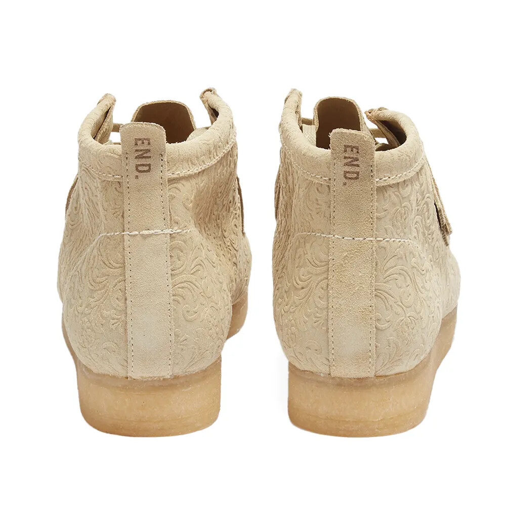 Clarks x END Wallabee Boot Maple | eBay