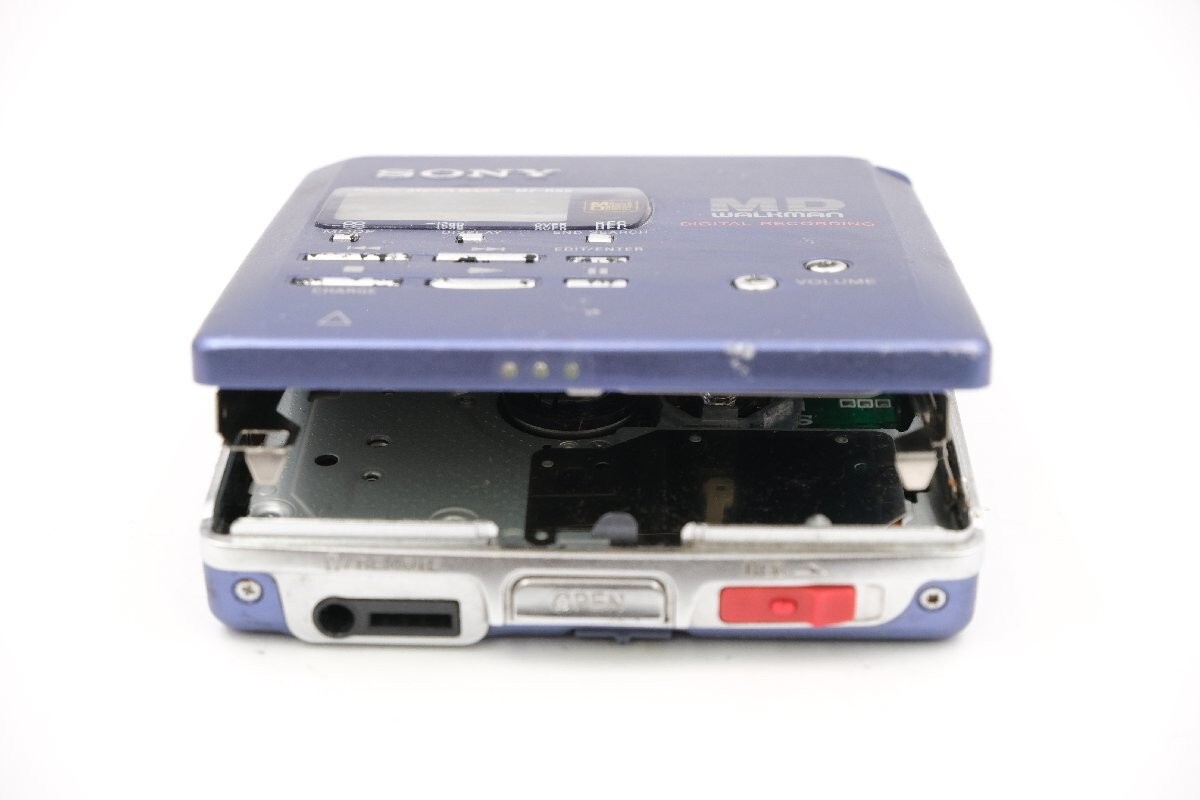 SONY MZ-R55 Blue Portable MD WALKMAN Digita Recording Good | eBay