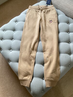 NEW WITH TAG Gant Women's Hazelwood Beige Joggers