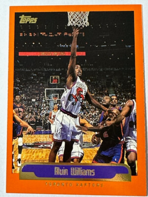1999-00 Topps Basketball Card NBA Toronto Raptors Alvin Williams