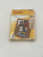 Kodak Photo Paper Gloss 100 Sheets 4" x 6" Instant Dry 44lb 6mil Pictures