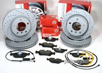Zimmermann Bremsen Set Ø 348 Mm + Ø 345 Mm Vorne + Hinten FüR BMW 5Er F10 + 6Er