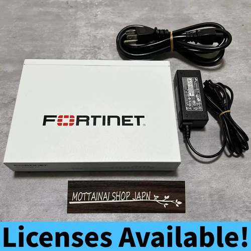 Fortinet FG-60F Fortigate-60F Network Security License Until 03/2026【1day ship!】