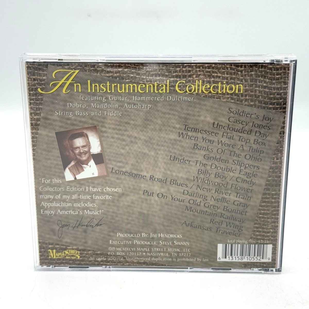 Appalachian Gold All-Time Favorite Melodies CD By Jim