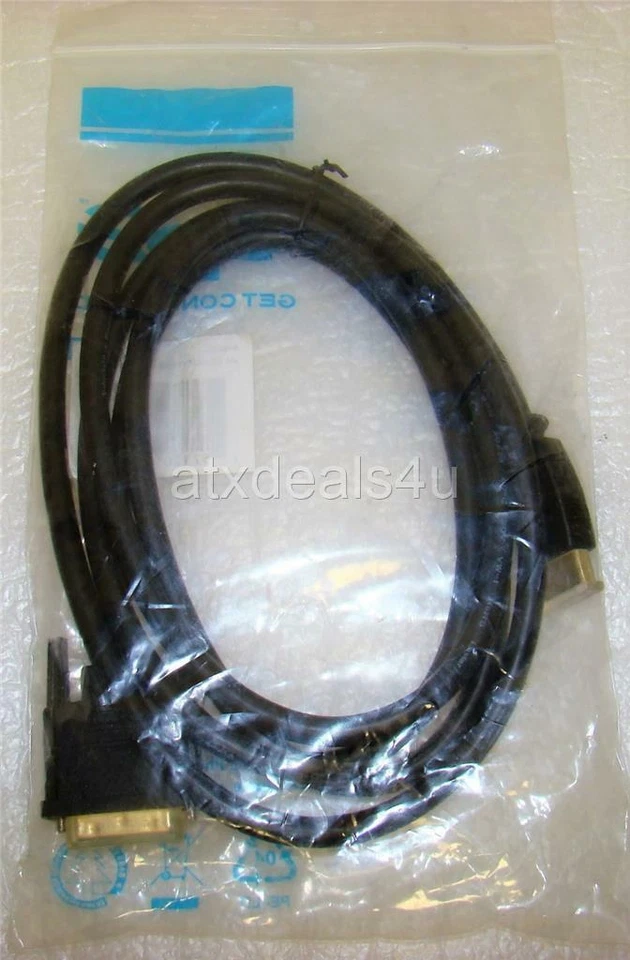 c2g 40320 2M Velocity HDMI To DVI D Black Cable New - Image 2 of 2