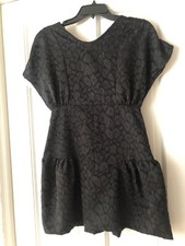 NWT ZARA W&B COLLECTION BLACK DRESS SIZE M