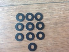 10 off 1/2" SHOWER HOSE WASHERS -  Rubber Seals for Shower Heads & Hoses 